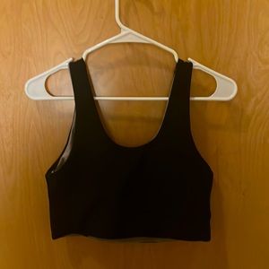 Reversible Black Spandex Tank Top